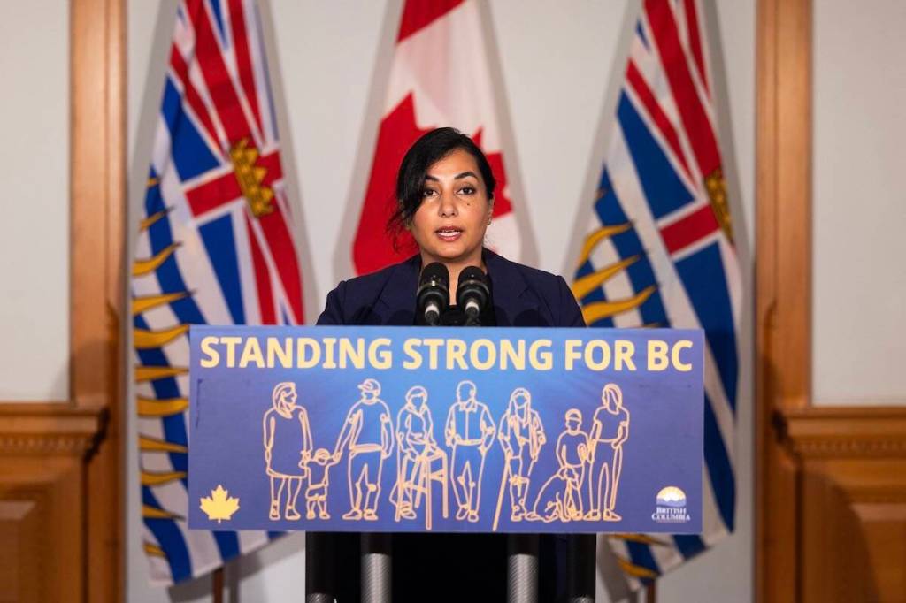 B.C. Attorney General Niki Sharma on Oct. 9, 2025. Sharma announced Dec. 12, 2025 that the province has filed a notice of civil claim in B.C. Supreme Court against vaping and e-cigarette giant, JUUL. (Photo courtesy B.C. government)