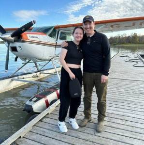 Time at the Polo Park Mall in Winnipeg recently had Arviat Mayor Joe Savikataaq Jr. shedding tears while thinking about his daughter, Kadin Savikataaq, who has been missing since Aug. 20, 2024. Joe and Kadin enjoyed a very close father-daughter relationship and both loved to pilot a plane. Photo courtesy of Jose Savikataaq Jr.